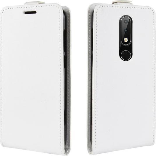 Actual product image MU Classic Crazy Horse Leather Flipcase Series (Nokia 6.1 Plus)