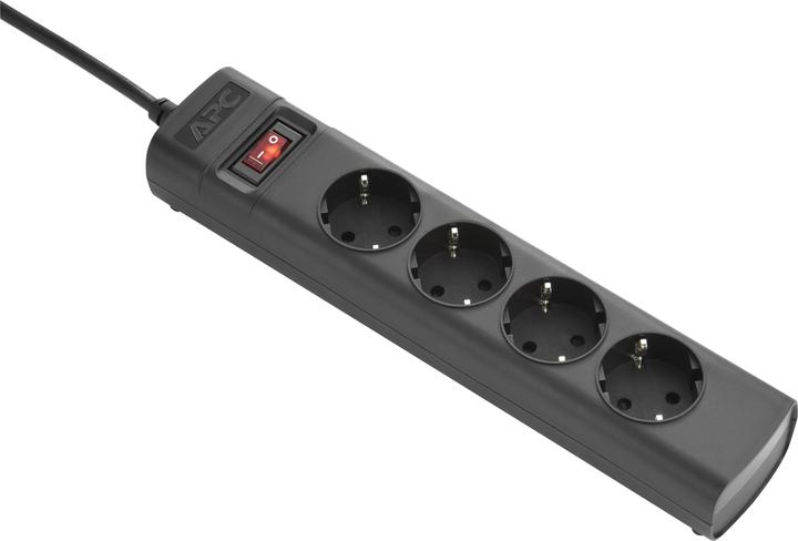 Actual product image APC UPS Power Strip Locking IEC C14 TO 4 Outlet Protective Contact (CEE 7/3) 230V Germany
