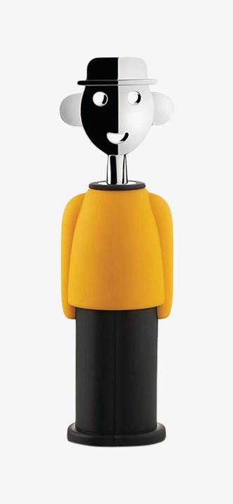 Actual product image Alessi Corkscrew Alessandro M. yellow-black (Corkscrew)