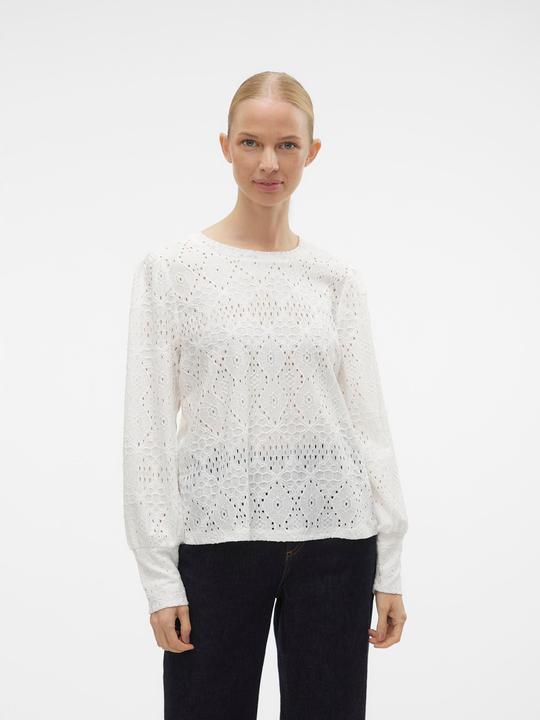 Produktbild Vero Moda Vmolina Lace Ls Top Jrs Top (XS)