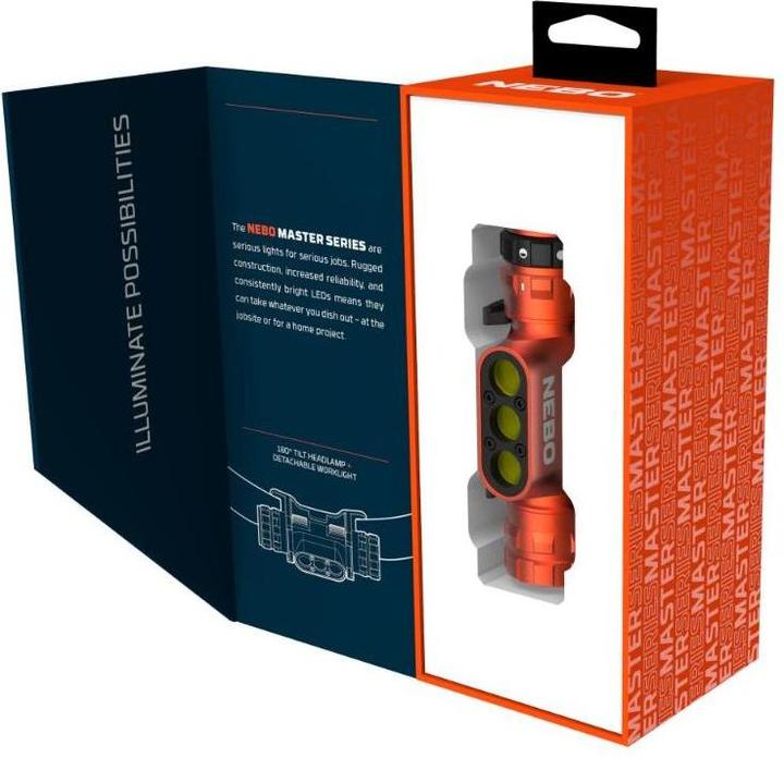 Actual product image Nebo MASTER SERIES HL1000 (1000 lm)