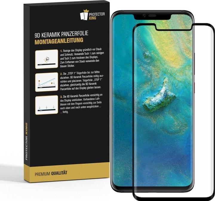 Actual product image Protectorking 3x Ceramic-Glass Full Cover HD Klar (3 Piece, Mate 20 Pro)
