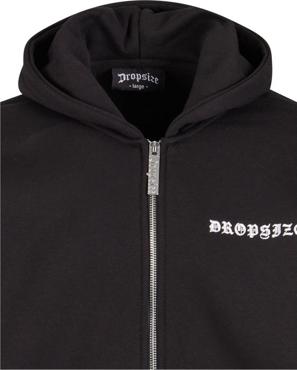 Actual product image Dropsize Super Heavy Oversized Crime Zip Hoodie - 124647 (XS)