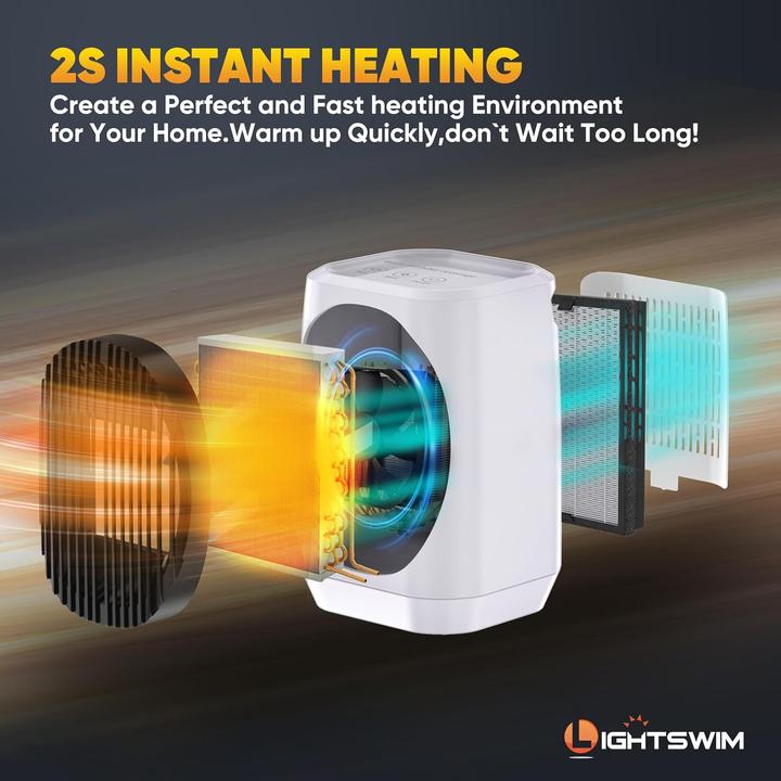 Produktbild Lightswim Oszillierende Elektroheizung (1200 W)