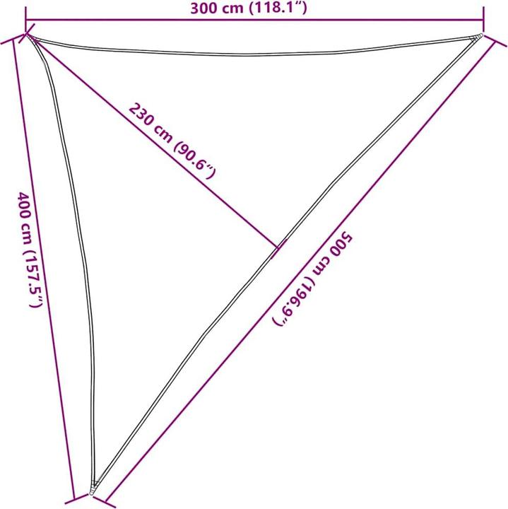 Actual product image VidaXL Awning (300 x 400 x 500 cm)