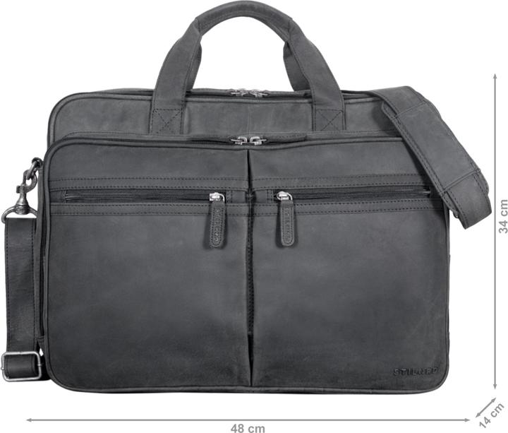 Produktbild Stilord XXL Laptoptasche für 19 Zoll (19")