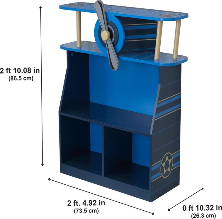 Actual product image KidKraft Bookshelf Aircraft