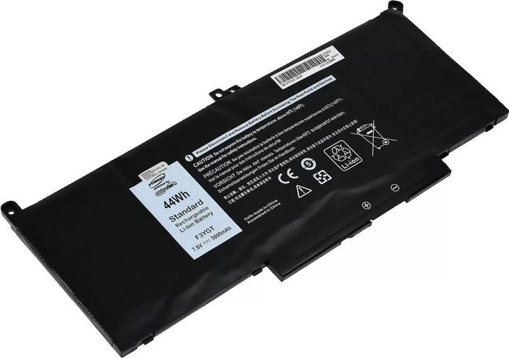 Produktbild AccuCell Akku Dell Latitude 12 7290, 13 7390, 14 7480, Typ F3YGT (5800 mAh)