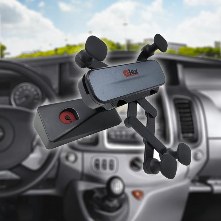 Produktbild AM Handyhalterung für Opel Vivaro / Nissan Primastar / Renault Trafic ab 2011 bis 2014