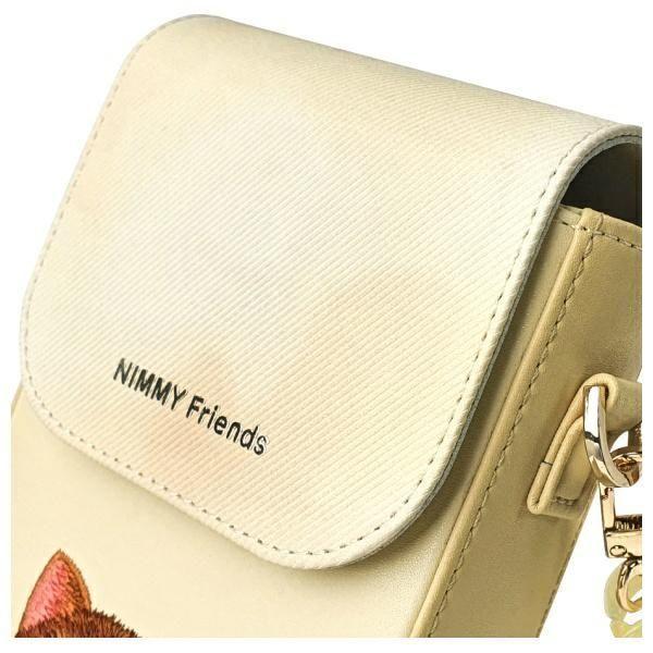 Actual product image Dell Nimmy phone bag khaki Big Eyed Pet 2.0 Cat
