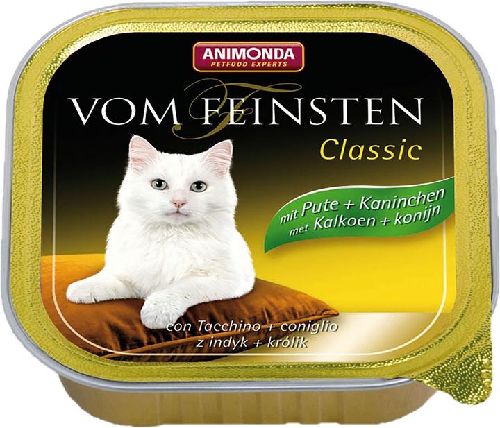 animonda Vom Feinsten Adult mit Pute & Kaninchen (Adult, 1 Stk., 100 g)