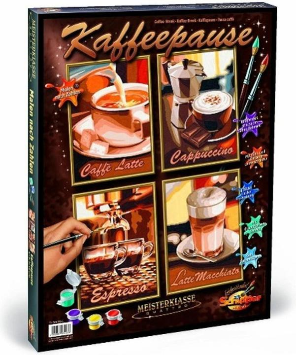 Actual product image Schipper Painting by numbers - coffee break