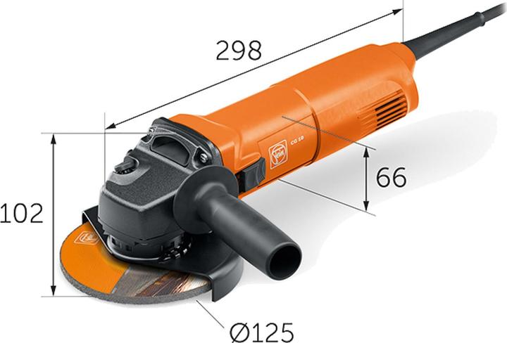 Produktbild Fein Compact-Winkelschleifer Ø 125 mm CG 10-125 (125 mm)