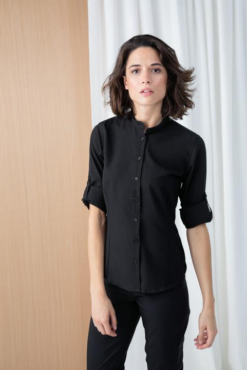 Produktbild Henbury Hemd mit Mao-Kragen, Damen (XXL)