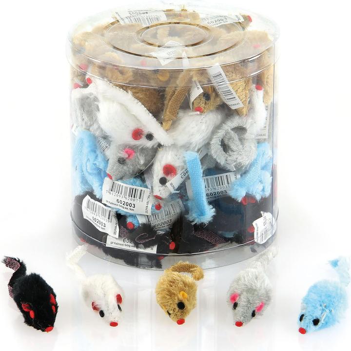 Actual product image Swisspet fur mouse (Play mouse cat)