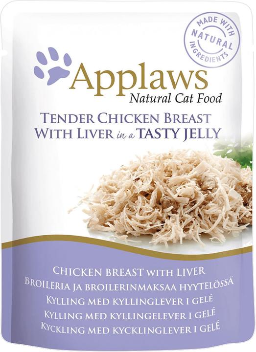 Image du produit Applaws Pou poulet et foie de poulet (Adulte, 1 pcs, 70 g)