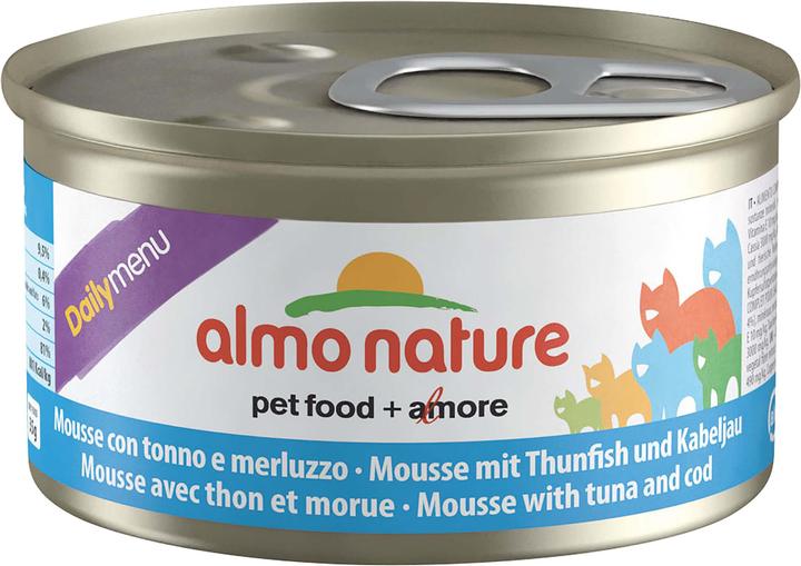 Immagine prodotto Almo Nature Mousse Adult con tonno e merluzzo (Adulto, 1 pz., 85 g)