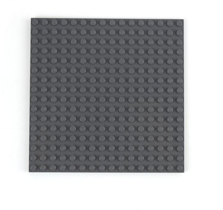Image du produit LEGO Plaques de construction ® 16x16 gris foncé - 2 pièces - Gris bleuté foncé 91405 (91405, LEGO Accessoires)