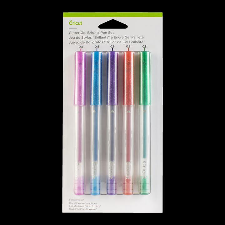 Actual product image Cricut Pen set Glitter 5 pieces