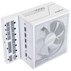 Actual product image Lian-Li EDGE EG1000 80 PLUS Platinum power supply, PCIe 5.1, ATX 3.1 - 1000 Watt, white (1000 W)
