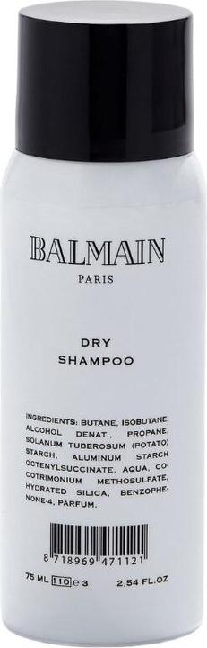 Actual product image Balmain Travel Dry Shampoo (75 ml, Dry shampoo)
