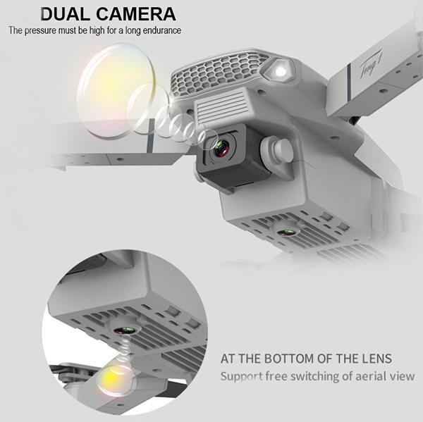 Produktbild PhoneLook Pro fun Drohne E88 Dual Kamera Wifi RC Quadcopter