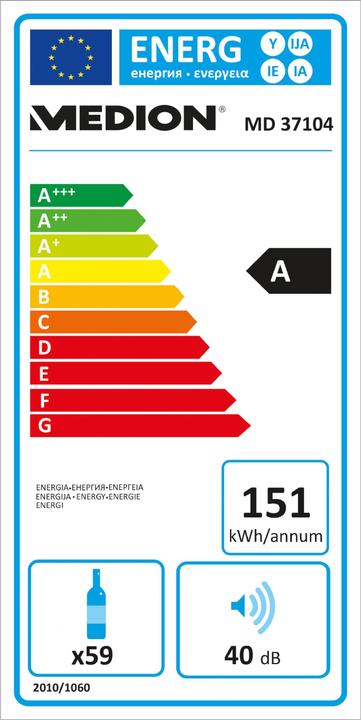 Energie-Label Medion MD 37104