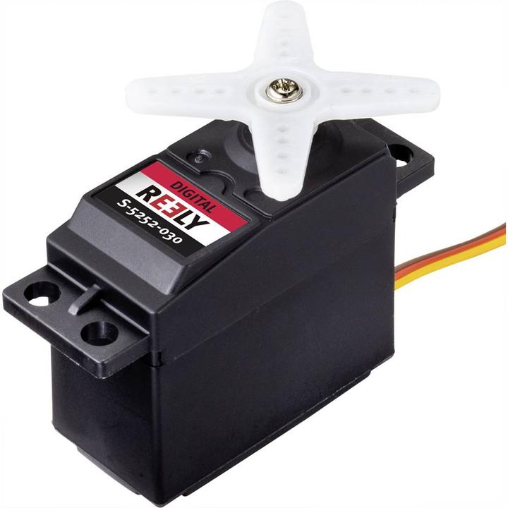 Reely Standard servo S-5252-030 Digital servo Gear material: Plastic Connector system: JR