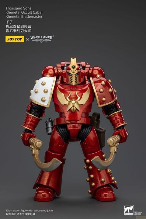 Immagine prodotto Joy Toy Warhammer L'Eresia di Horus Action Figure 1/18 Mille Figli Khenetai Cabala Occulta Khenetai