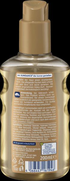 Actual product image dm Sundance Tanning oil spray (Self tanning oil)