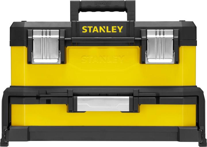 Actual product image Stanley Tool box metalplastic with integrated drawer (1 pieces)