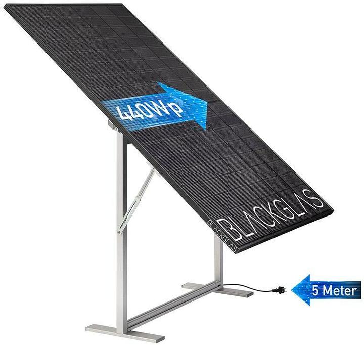 Blackglas Solaranlage ECOmirror 440 Wp (440 W)