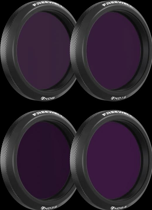 Immagine prodotto Freewell Pacchetto di filtri ND giornalieri standard (Osmo Action 5 Pro)