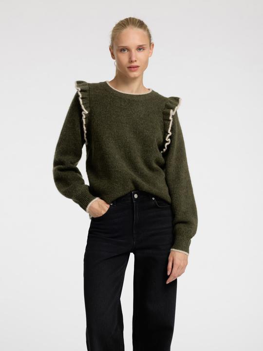 Image du produit Selected Femme Pull à volants (L)
