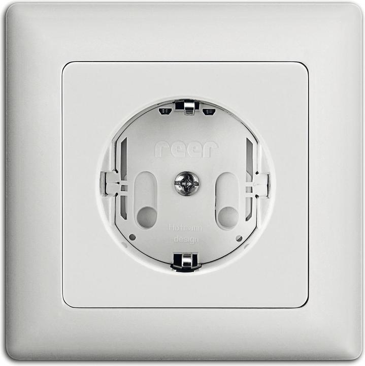 Actual product image Reer Socket protector white 10 pieces pack