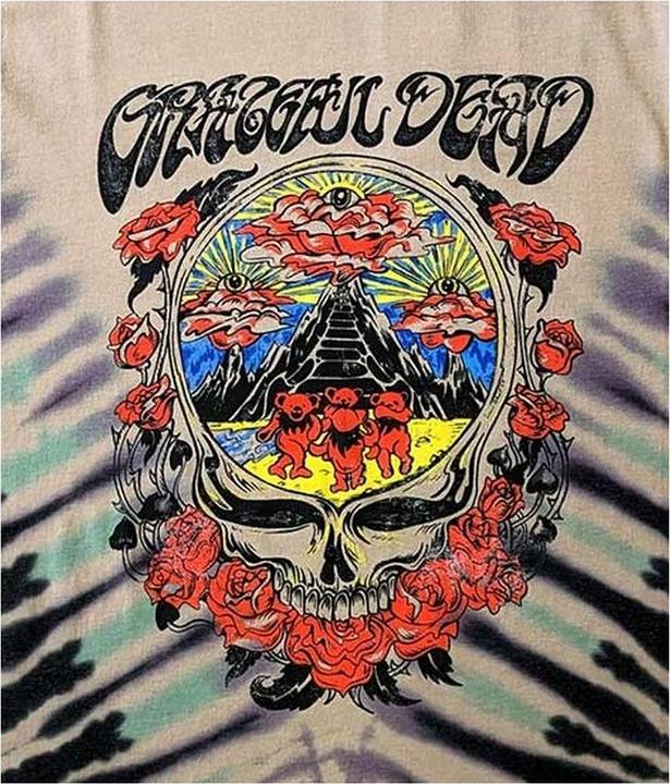 Immagine prodotto Grateful Dead Eye Clouds Maglietta Adulto Unisex (M)