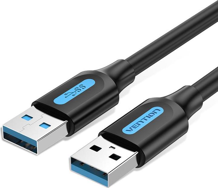 Produktbild Vention USB 3.0 cable CONBH 2m Black PVC (2 m, USB 3.2 Gen 1)