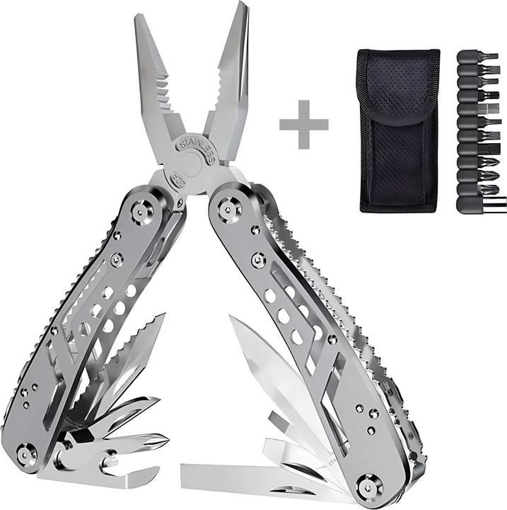 Immagine prodotto Hermex Pinze multifunzione 24in1 Coltello multifunzione Strumento multifunzione (24 Funzioni)