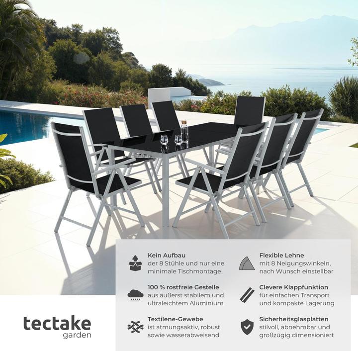 Image du produit tectake Salon de Jardin (189 cm)
