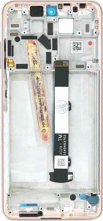 Actual product image OEM Display unit + frame for Poco X3 Pro metal bronze (Display, Xiaomi Poco X3 Pro)
