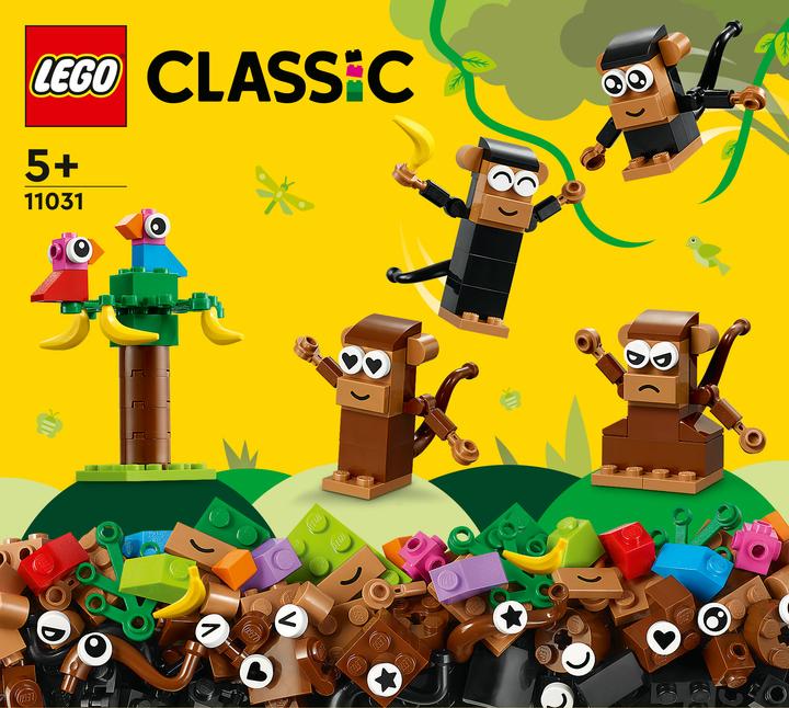 Produktbild LEGO Affen Kreativ-Bauset (11031, LEGO Classic)