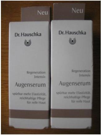 Actual product image Dr. Hauschka Regenerating Intensive Eye Serum Fl 15 ml (Serum, 15 ml, Day + Night)