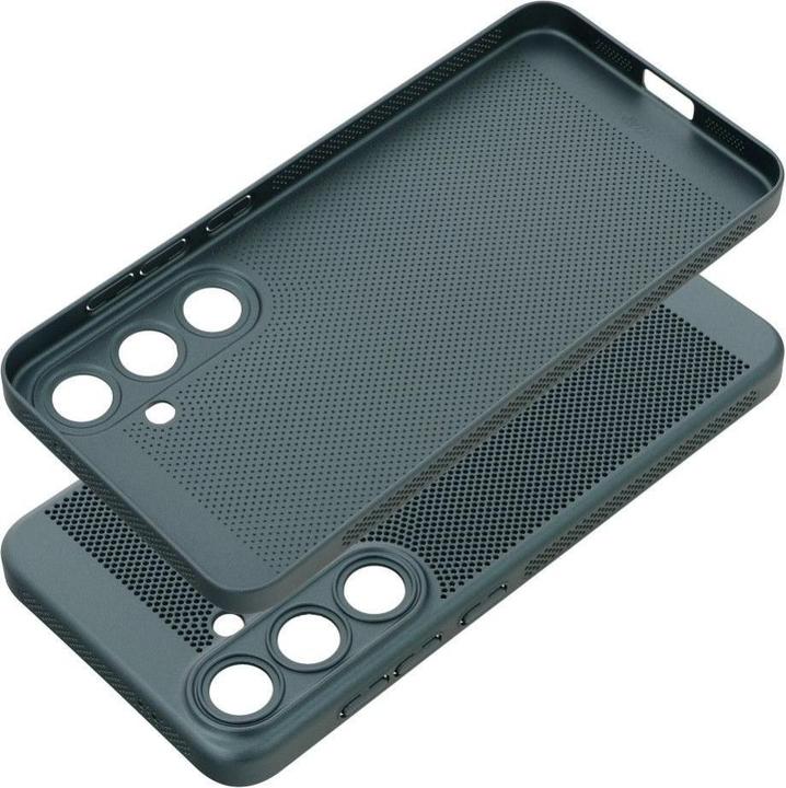 Actual product image OEM Back panel cover BREEZY case for SAMSUNG S24 Plus green (Samsung Galaxy S24+)