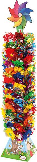 Actual product image Magni Windmill Mix Ø20cm H: 45cm on plastic rod