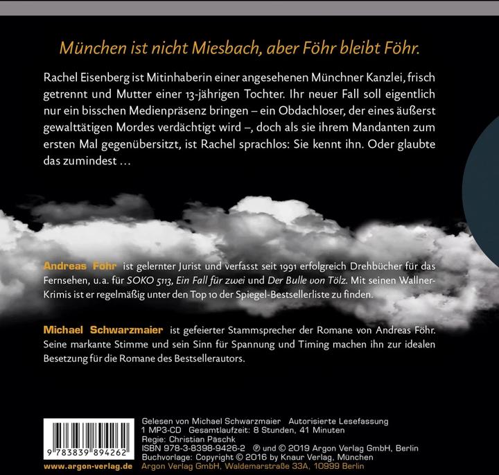 Produktbild Eisenberg (Andreas Föhr, Deutsch)