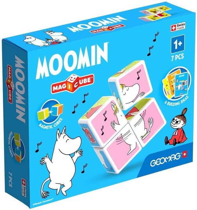 Immagine prodotto Geomag Magicube Moomin Magnetic Cubes, 4 pcs