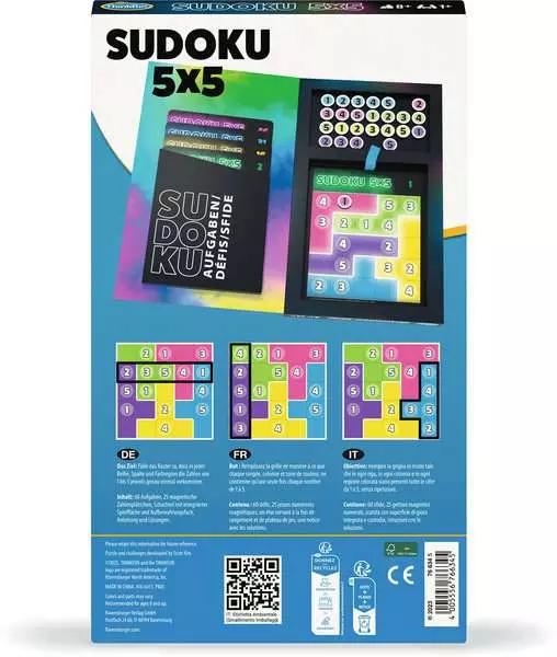 Actual product image Ravensburger ThinkFun - 76634 - Sudoku 5x5 - The magnetic travelling puzzle game. Perfect for travelling and as a (German, Italian, French)