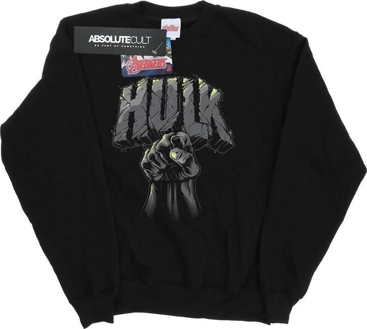 Actual product image Mens Hulk Punch Logo Sweatshirt (M)