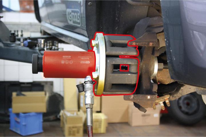 Produktbild KS Tools Universal Werkzeug-Satz zur Kompakt-Radlagermontage, 9-tlg