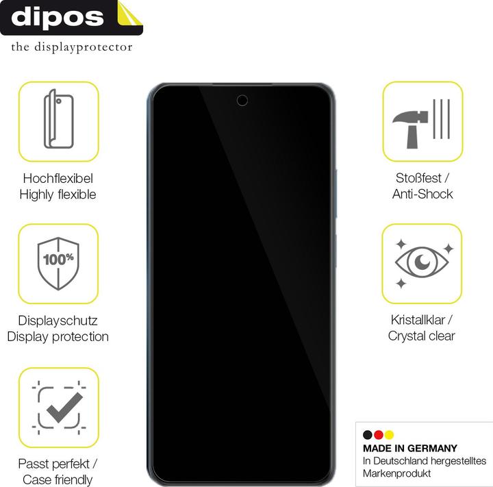 Image du produit Dipos Film de Protection d’écran Full-Cover 3D (1 pièce(s), Realme C65)